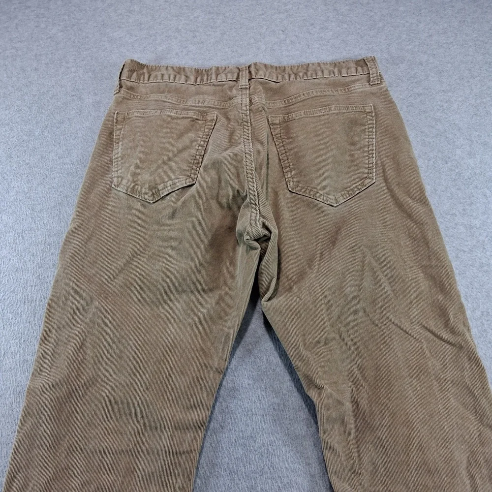 Banana Republic Corduroy Pants Mens 33x30 Tan Vintage Straight Stretch
